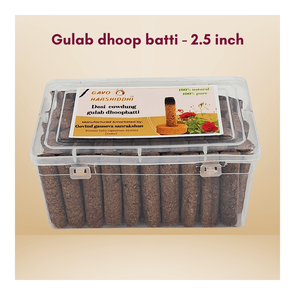 Gulab dhoop sticks