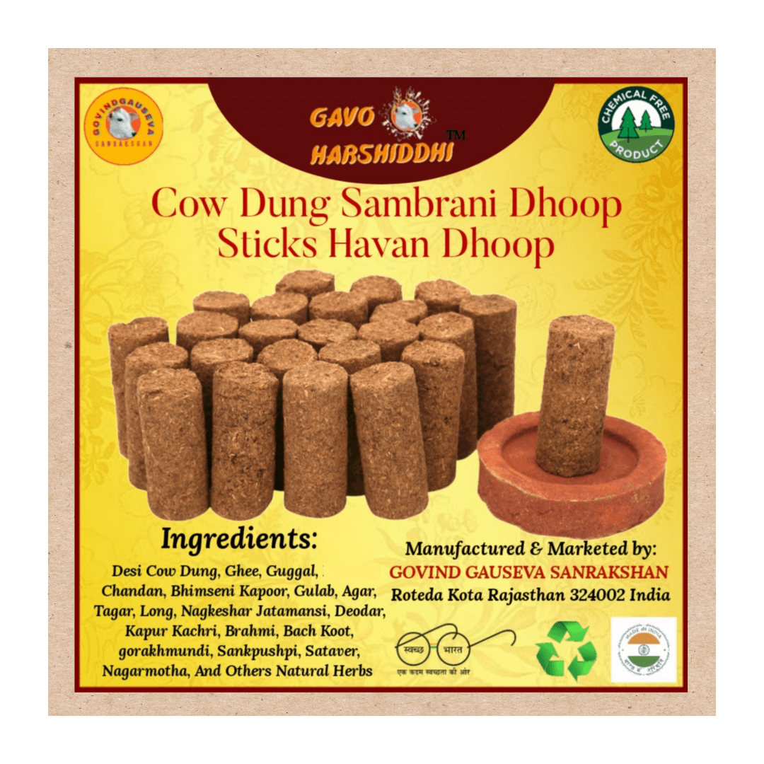 Discover the Benefits of Natural Cow Dung Dhoop Sticks & Havan Cups