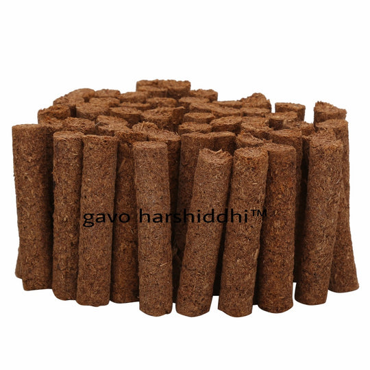 GAVO HARSHIDDHI COW DUNG CHAMELI / JASMINE DHOOP BATTI 60 PIECE