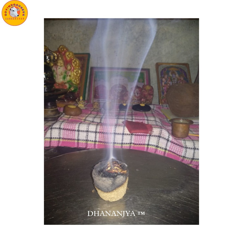 GAVO HARSHIDDHI COW DUNG GULAB ROSE HAVAN CUP